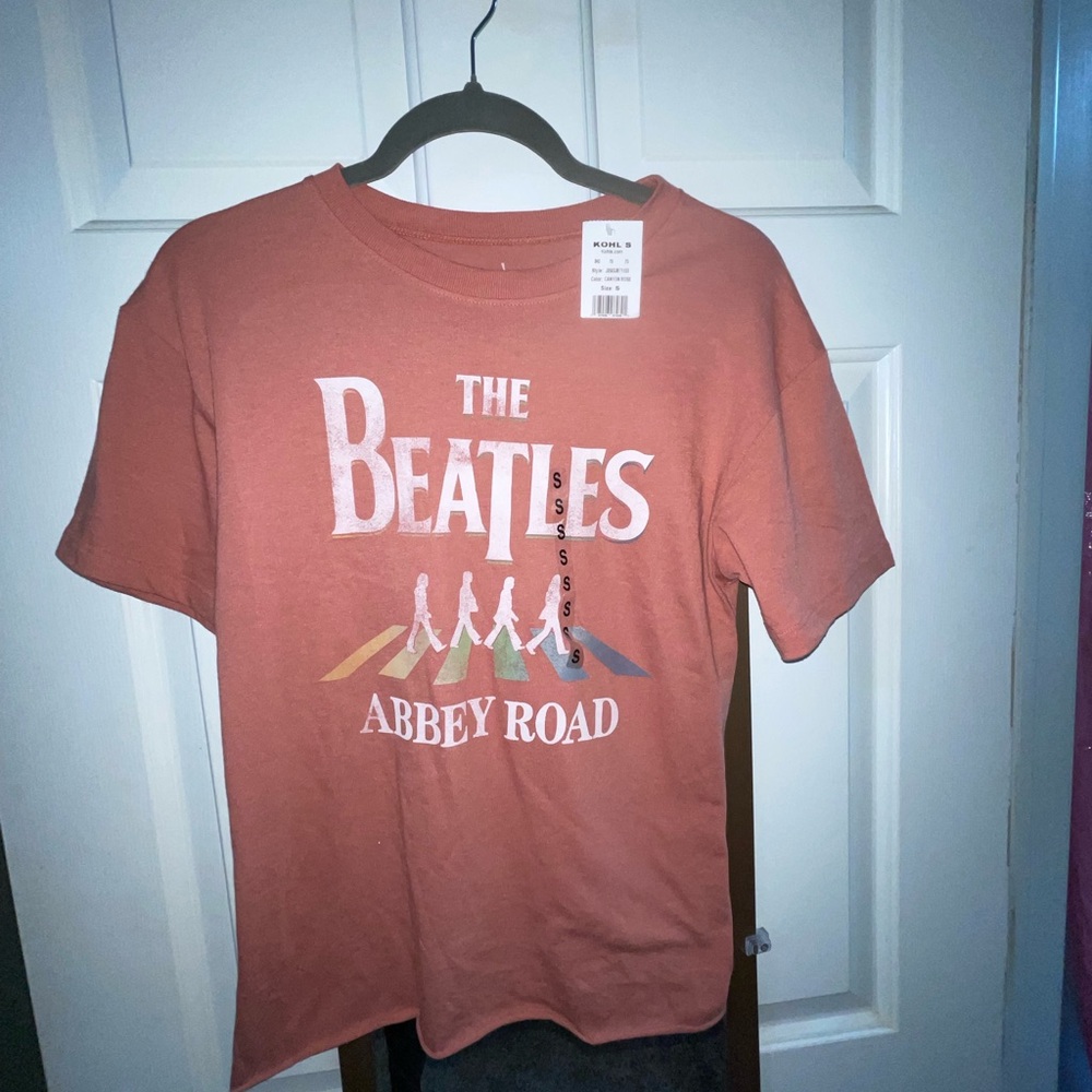 The Beatles Abbey Road T-Shirt - Rust - NWT